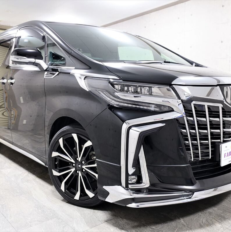 30ヴェルファイア後期 車高調無名 30ヴェルファイア後期 車高調無名